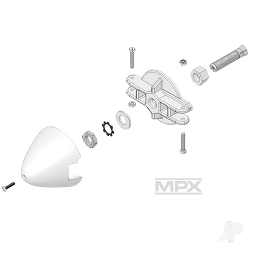 Driver Blade Support and Spinner 733183