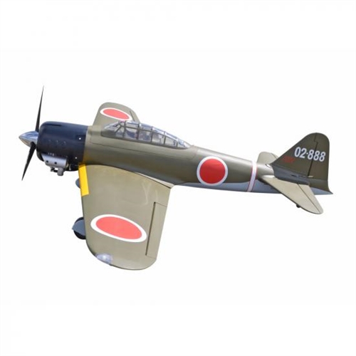 Giant Scale Zero Fighter (50-60cc) 2.18m / 86in, White with Electric Retracts