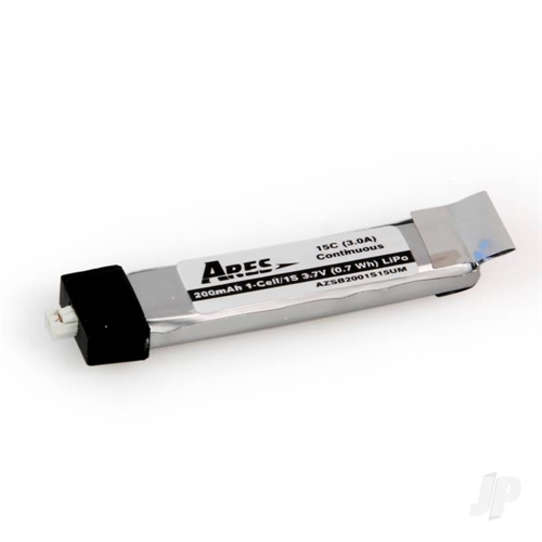LiPo Battery 200mAh 1-Cell/1S 3.7V 15C