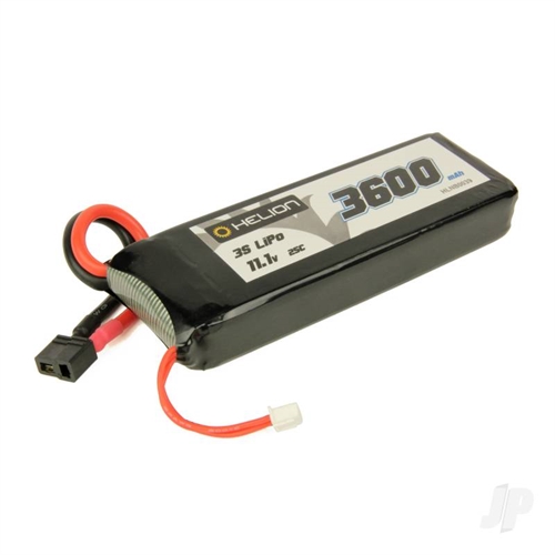 LiPo 3S 3600mAh 11.1V 25C (Upgrade for Rivos, RivosBL)