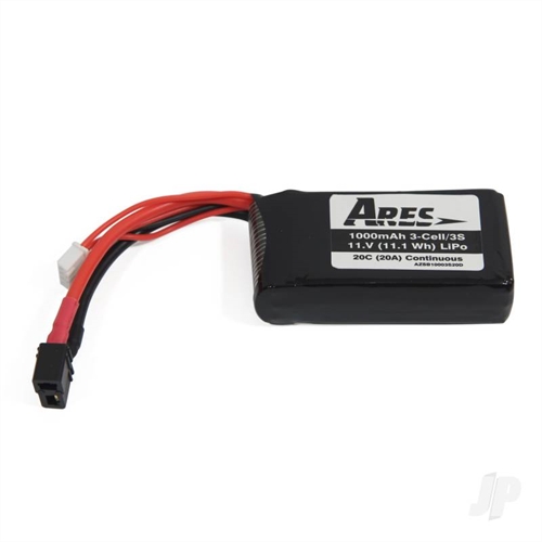 LiPo 3S 1000mAh 111V 20C T-Connector Gamma Pro Pro V2