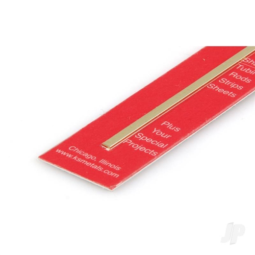 [815026] 1/32x1/8in 12in Brass Strip