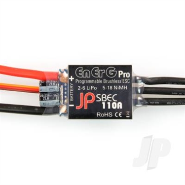 EnErG Pro 110 SBEC ESC (110A) (2-6 Cells)