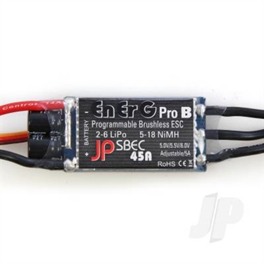EnErG Pro B-45 SBEC ESC (45A) (2-6 Cells)