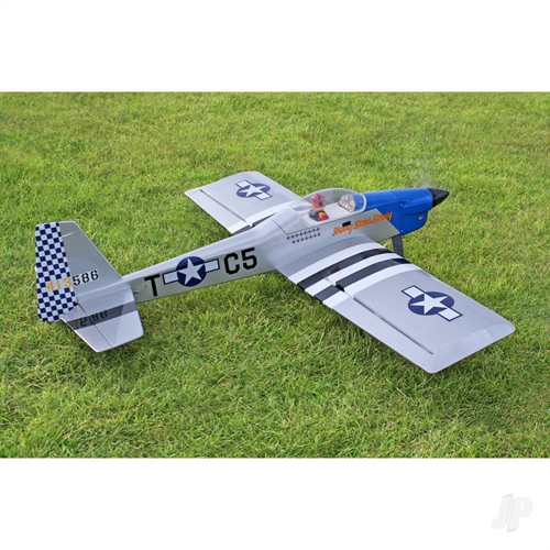 Ruckus Balsa Pro-Built 75 - 85cc  4s 138m  54in P-51