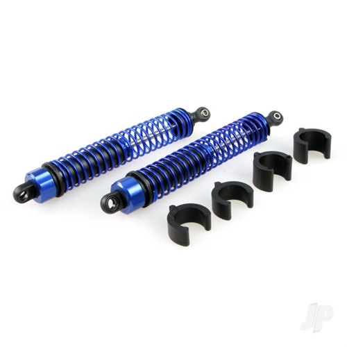 6558-T001 Rear Aluminium Cap. Shocks + Spacers (2)