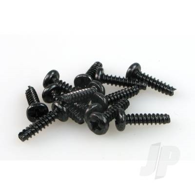 S002 Round Head Self Tapping Screw 3x12 (12)