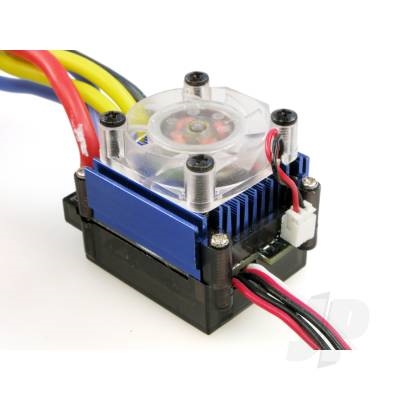 E401 100A Brushed ESC with Fan (Car/Truck)