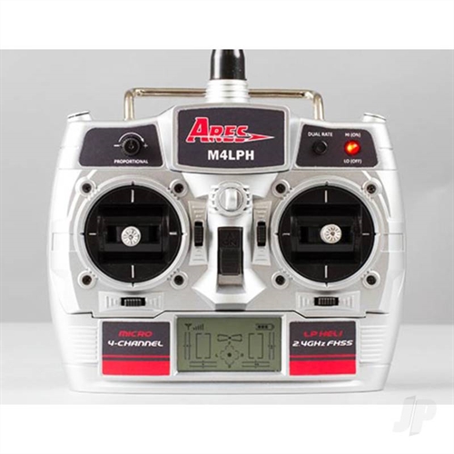AZSH1258 Transmitter Helicopter Digital Micro 4-Channel LP M4LPH Chronos FP110