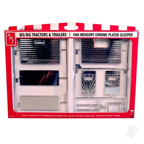 125 1969 Mercury Semi Truck Chrome Sleeper