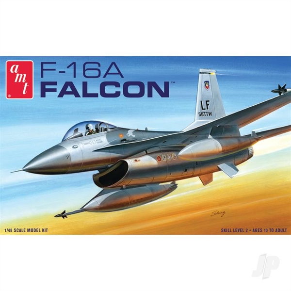 1:48 F-16A Falcon Fighter Jet