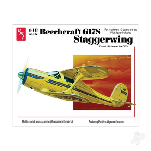 1:48 Beechcraft G17S Staggerwing