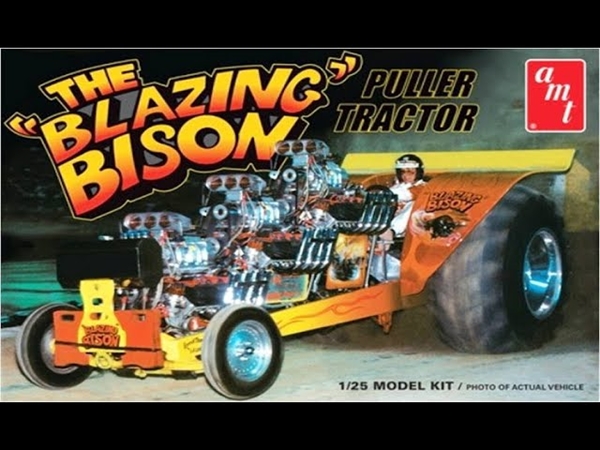 1:25 Blazing Bison Puller Tractor
