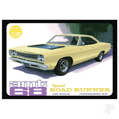 1:25 1968 Plymouth Roadrunner - Yellow
