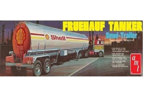 1:25 Shell Fruehauf Tanker Trailer