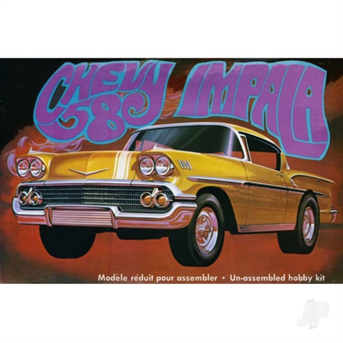 1:25 1958 Chevy Impala - Molded in Gold