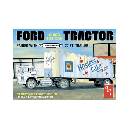 Ford C600 Hostess Truck with Trailer