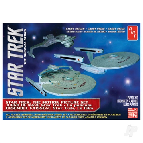 1:2500 Star Trek Cadet Series The Motion Picture - 3 ship set
