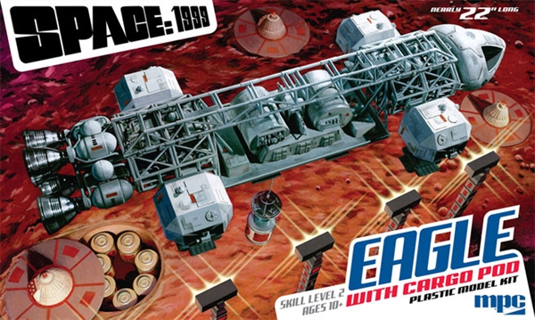 22" Space 1999 Eagle Transporter with Cargo Pod