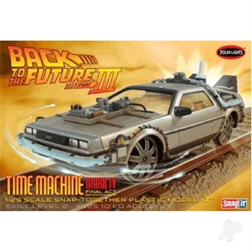 1:25 Back to the Future III Final Time Machine (Snap Kit)