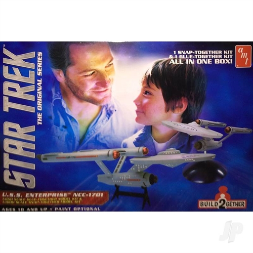 Star Trek USS Enterprise Build2gether 1 glue amp 1 snap