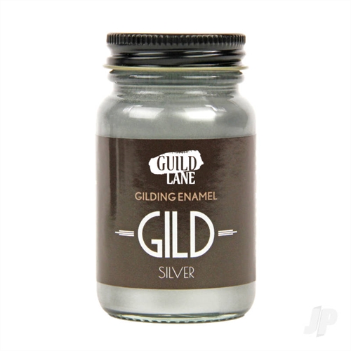GILD Gilding Enamel Paint Silver 60ml Jar