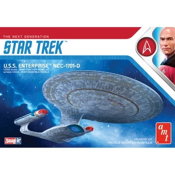 Star Trek USS Enterprise-D Snap 2T