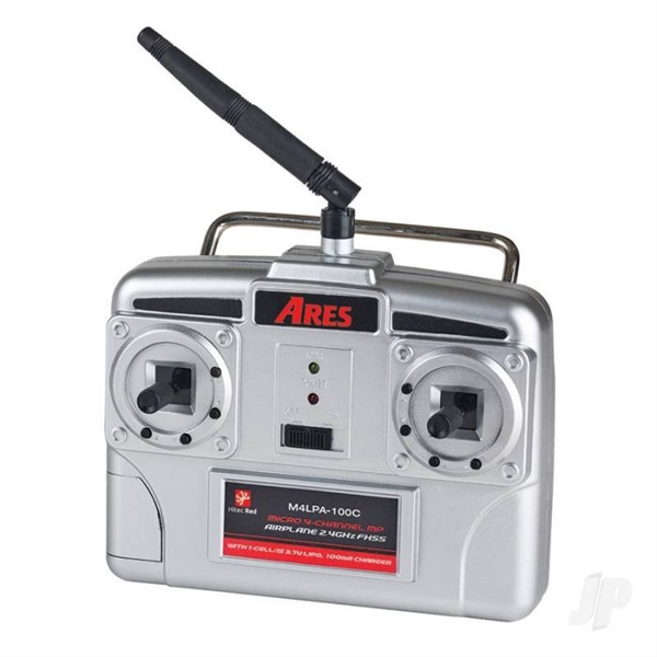 2.4GHz 4-Channel Transmitter with 100mA Charger (Hitec Red) (Sopwith, Fokker DVII)