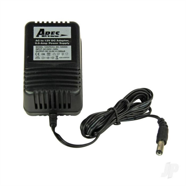 Power Supply 230V AC to 12V DC Adapter, 0.5-Amp (UK) (Gamma 370)
