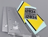 Vertical Stabilizer (Painted) (for F-86)