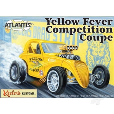 125 Yellow Fever Dragster Keelers Kustoms