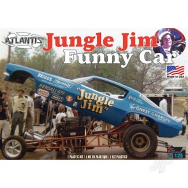 125 1971 Jungle Jim Camaro Funny Car