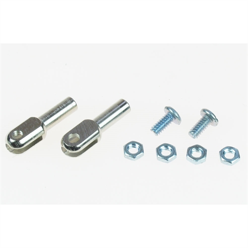 4-40 Steel Rod Ends 2pcs