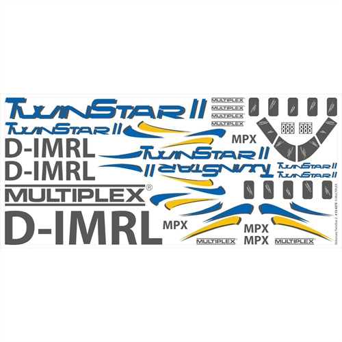 Decal Sheet TwinStar II