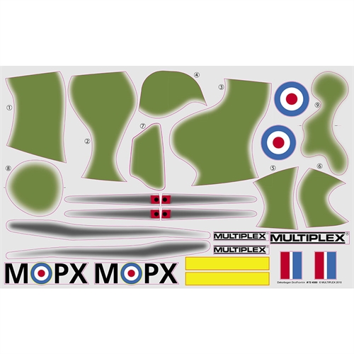 Decal Sheet Fighter Dogfighter