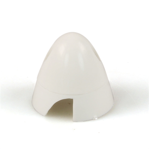 2 1/4in (56mm) White Nylon Spinner