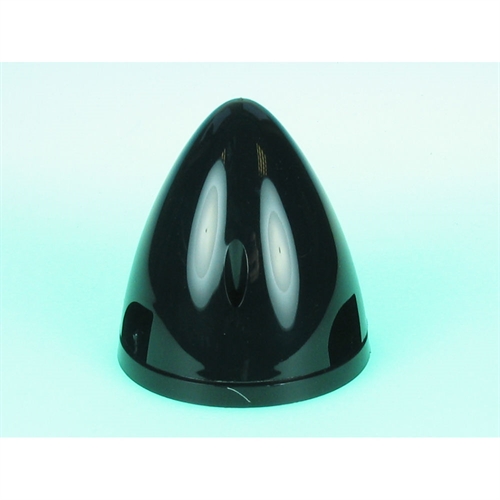 3.0in Black 3-Blade Spinner