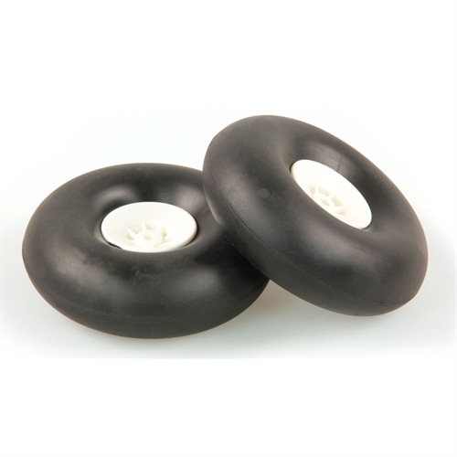 4.0in - (100mm) White Wheels (2pcs)