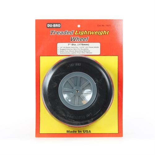 Treaded Lightweight Wheel 7.0ins
