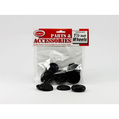 1 1/2in Plastic Half Wheel (8 1/2 wheels)