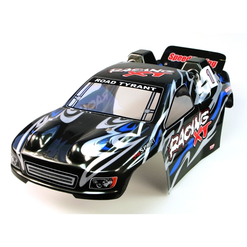 6538-B004 Truggy Body (Surge I) (Black)