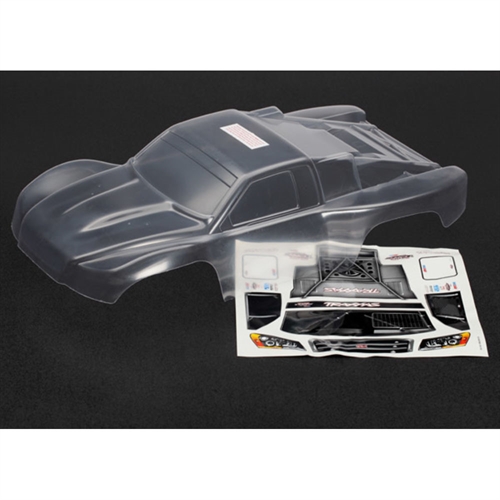 Body, Slash 4X4 (clear, untrimmed, requires painting)/ windo