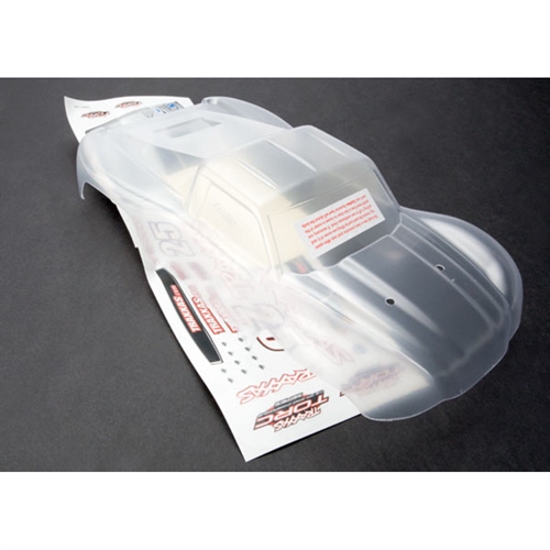Body, 1/16 Slash Clear w/ decal sheet