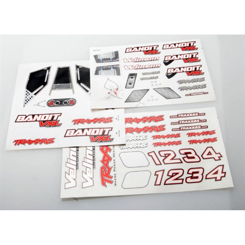 Decal sheets, Bandit VXL