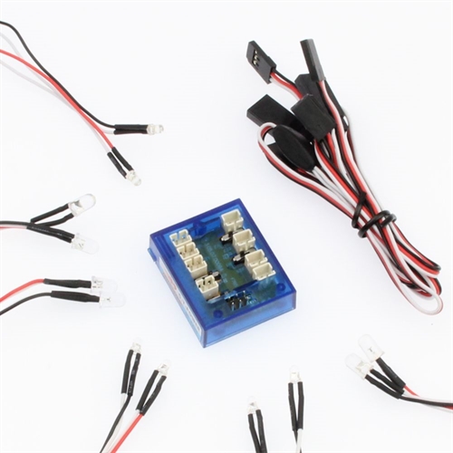 LED Lights For Car With RC Input