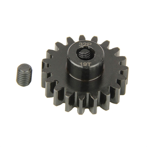 Pinion Gear, 32P, Steel 19T