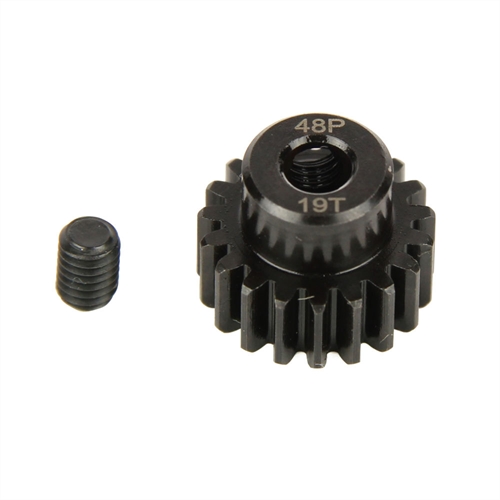 "Pinion Gear, 48P, Steel 19T"
