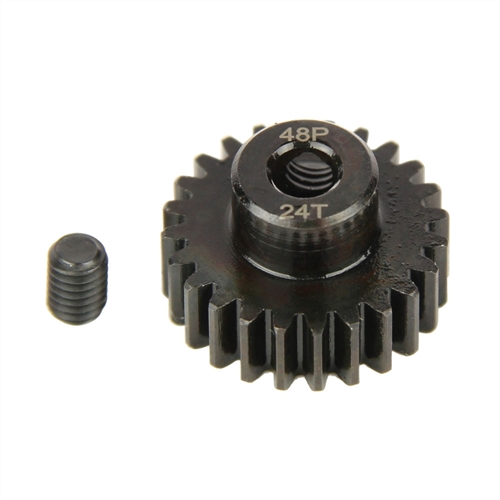 "Pinion Gear, 48P, Steel 24T"