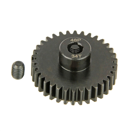 "Pinion Gear, 48P, Steel 34T"