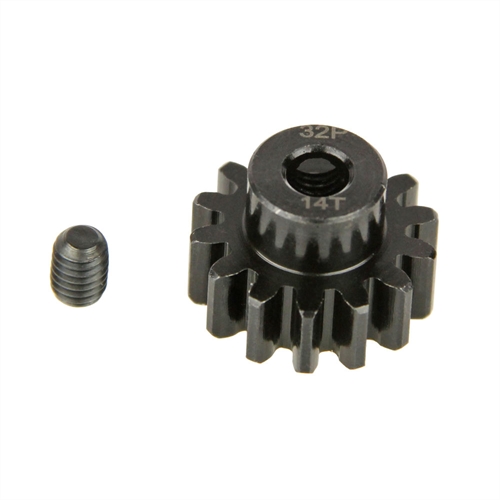 "Pinion Gear, 32P, Steel 14T"